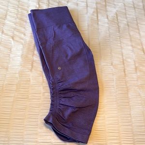 Lulu Lemon Ebb to Street Crop - 8 (purple)